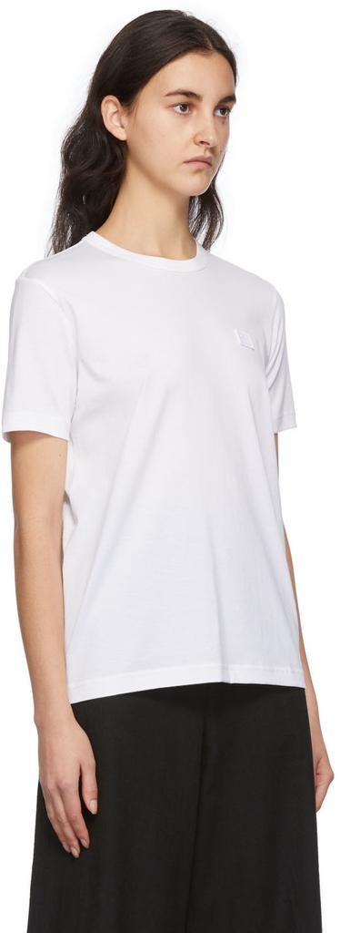 White Slim Fit T-Shirt商品第2张图片规格展示