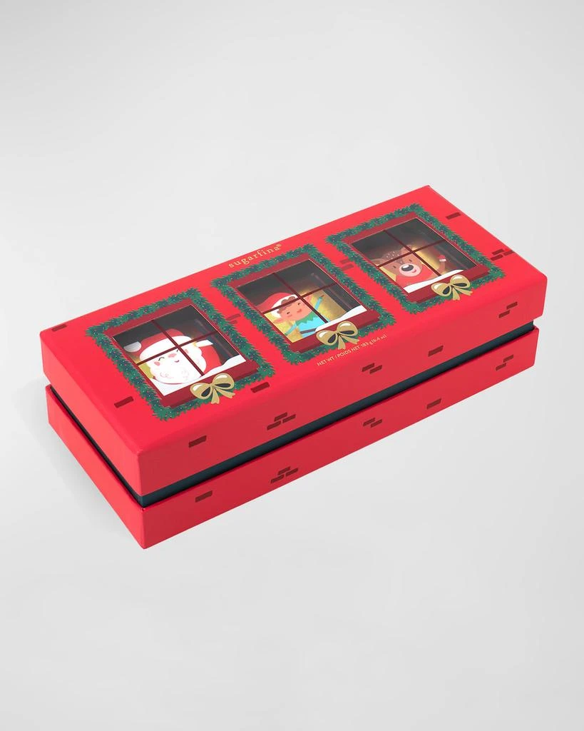 商品Sugarfina|Santa & Friends 3-Piece Bento Christmas 2022 Box,价格¥250,第3张图片详细描述