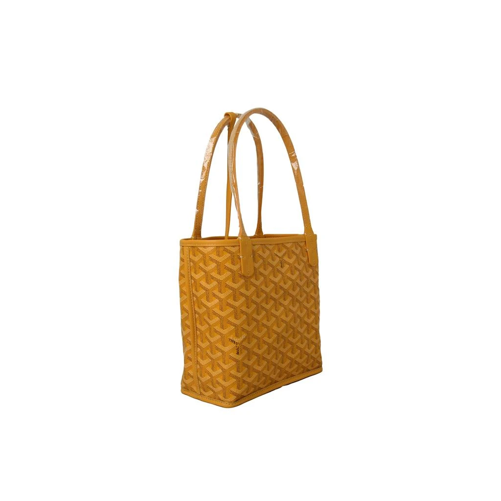 商品Goyard|Goyard Anjou Reversible Mini Canvas Tote Yellow,价格¥23093,第2张图片详细描述