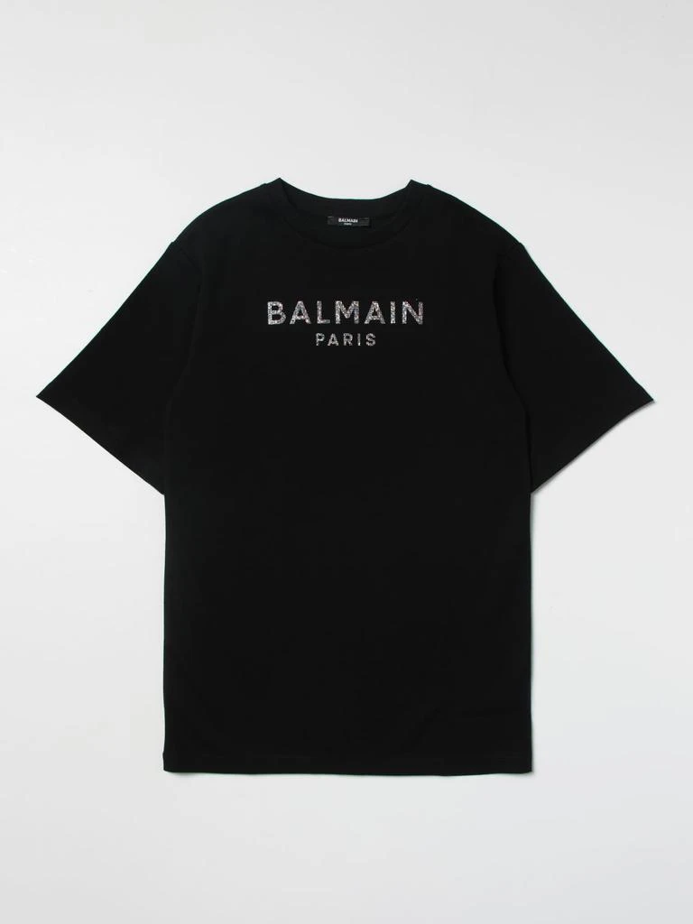 商品Balmain|Balmain cotton and wool t-shirt dress,价格¥1214,第1张图片