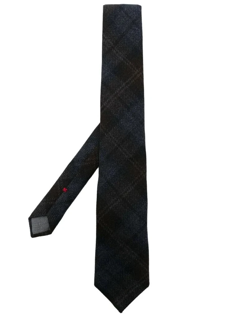 商品Brunello Cucinelli|Brunello Cucinelli Check-Pattern Tie,价格¥908,第1张图片
