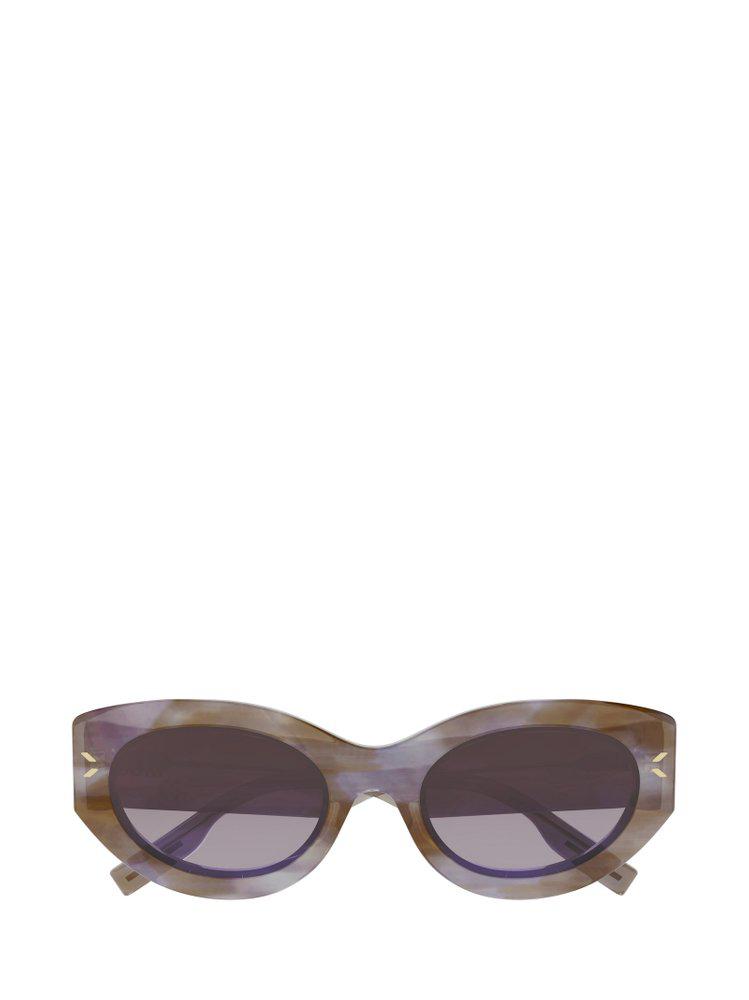 Alexander Mcqueen Cat-Eye Frame Sunglasses商品第1张图片规格展示
