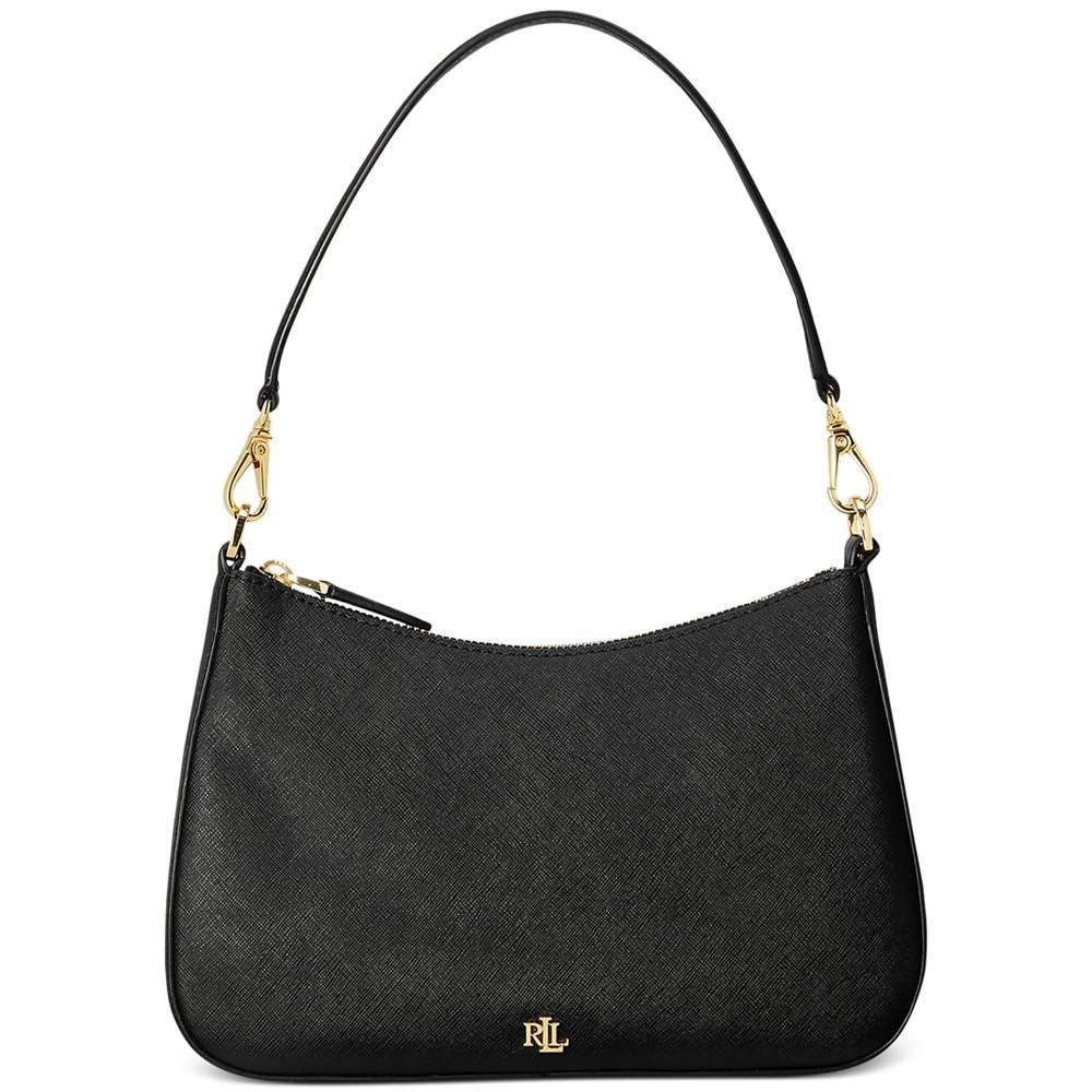 商品Ralph Lauren|Women's Crosshatch Leather Medium Danni Shoulder Bag,价格¥1678,第1张图片