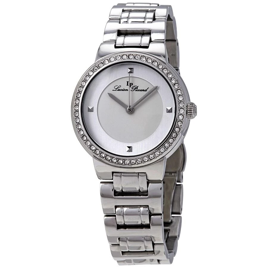 商品Lucien Piccard|Grace White Dial Ladies Watch LP-28024-22S,价格¥444,第1张图片