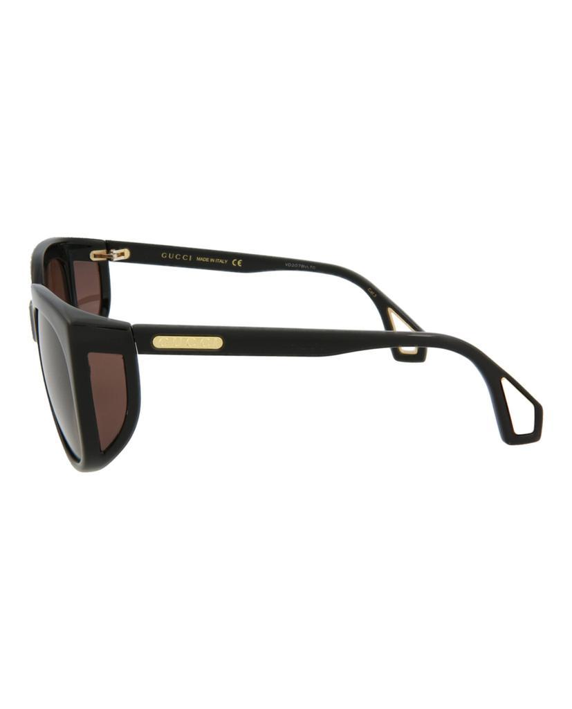 商品Gucci|Square-Frame Injection Sunglasses,价格¥994,第5张图片详细描述