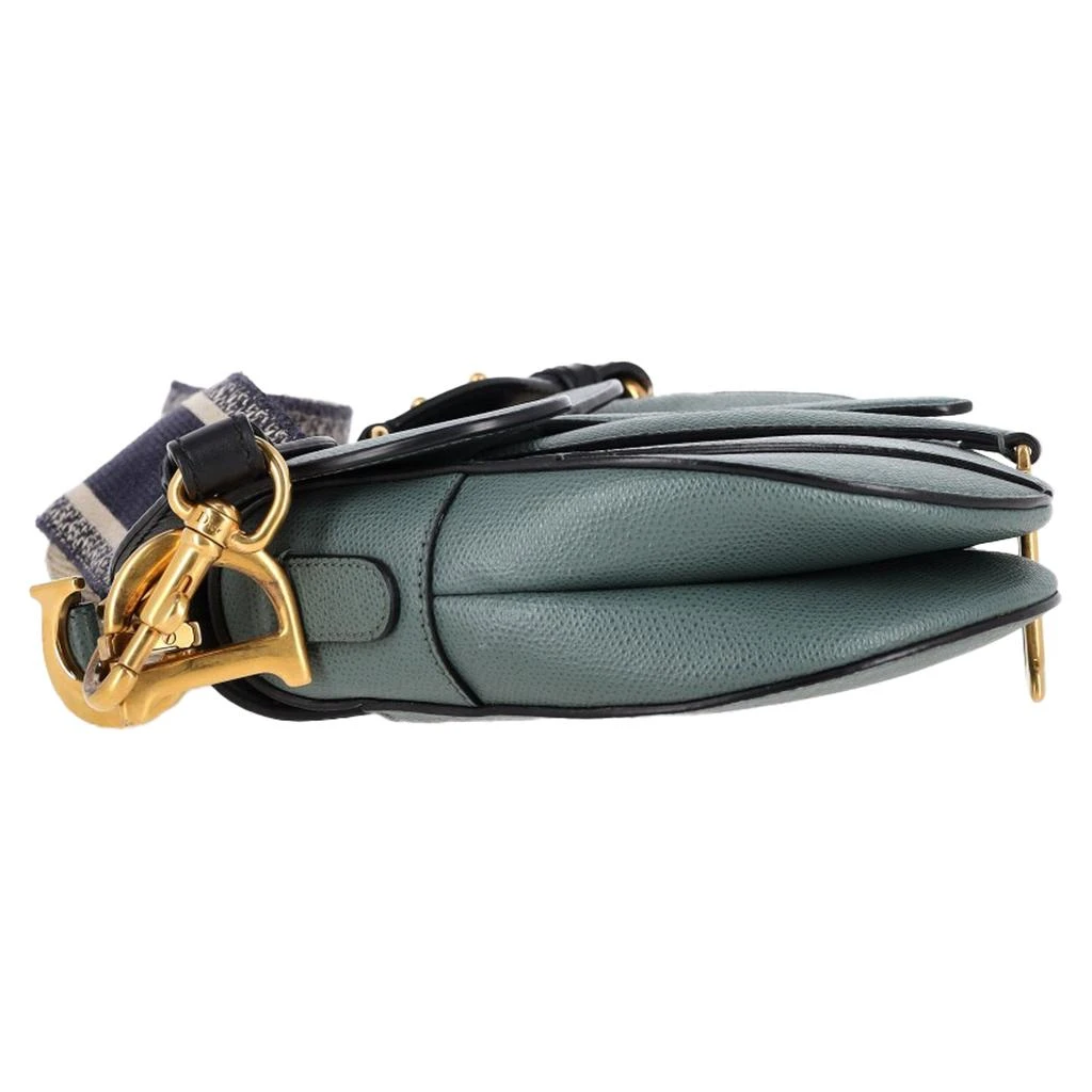 商品[二手商品] Dior|Saddle Bag in Blue Leather,价格¥28715,第4张图片详细描述