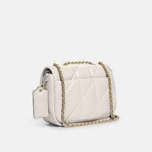 商品Coach|Coach Women's Quilted Pillow Madison Shoulder Bag - Light Coral,价格¥4886,第3张图片详细描述