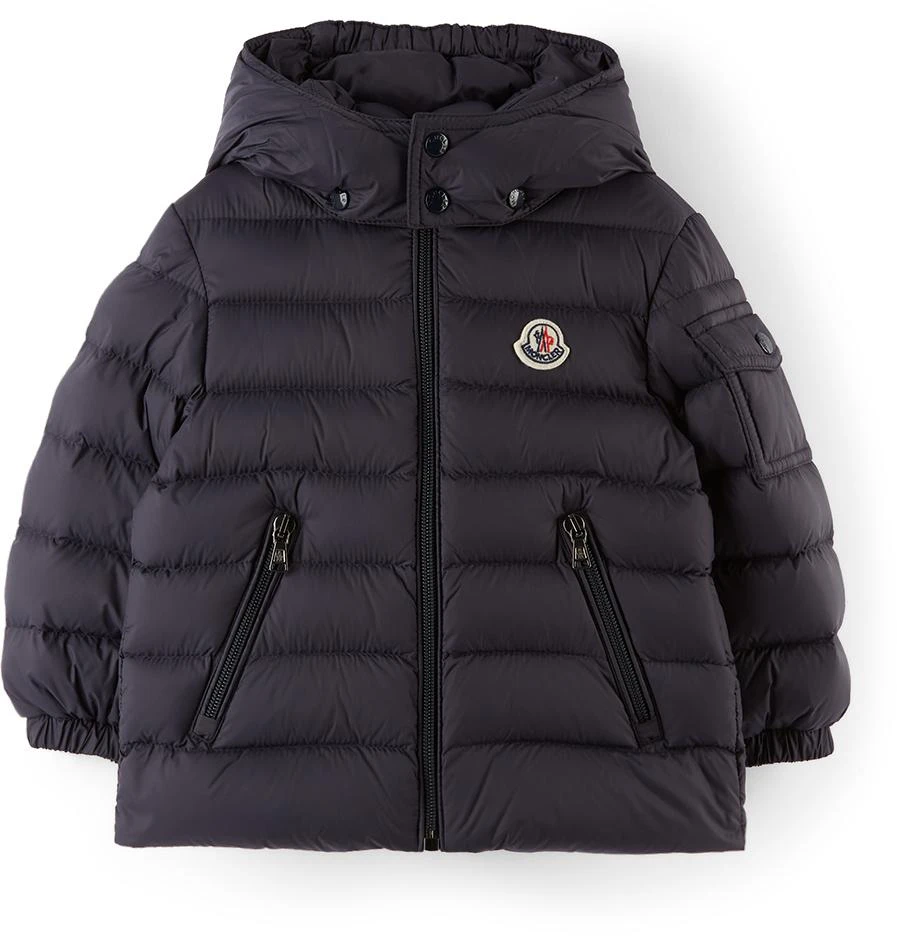商品Moncler|Baby Navy Down Jules Jacket,价格¥8763,第1张图片