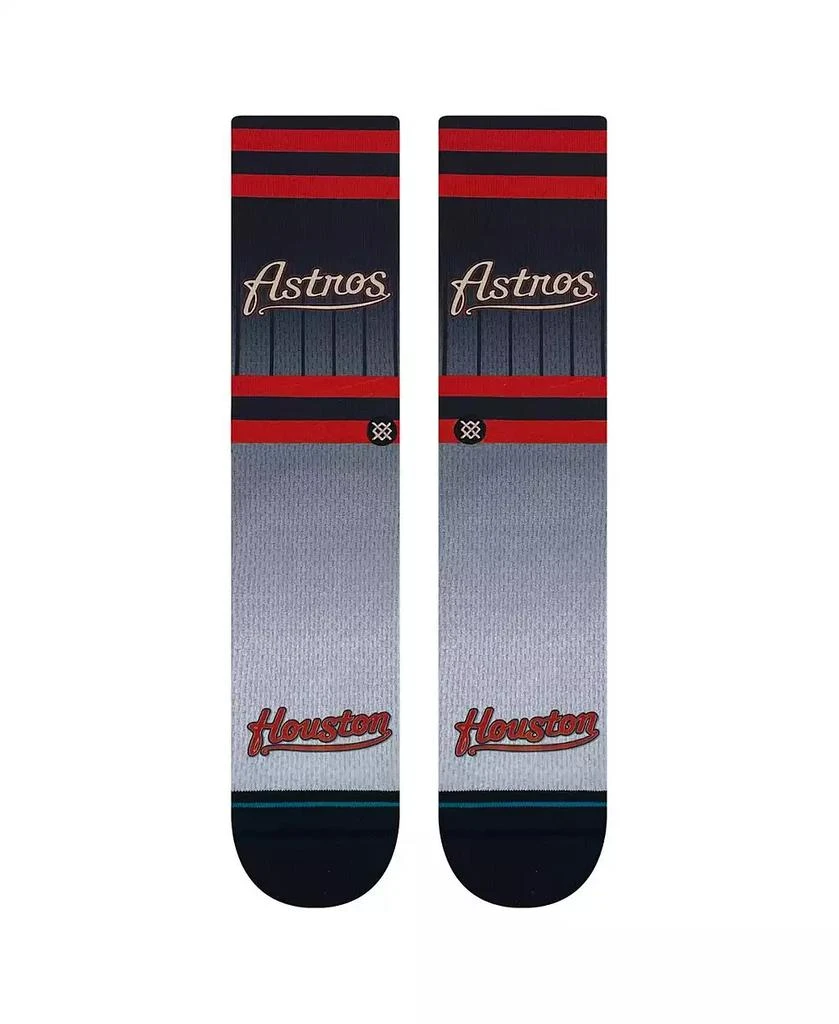 商品Stance|Men's Houston Astros Cooperstown Collection Crew Socks,价格¥150,第2张图片详细描述