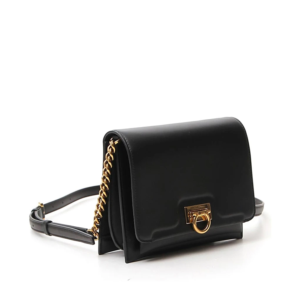 SALVATORE FERRAGAMO 黑色女士斜挎包 21-I163-730349 商品