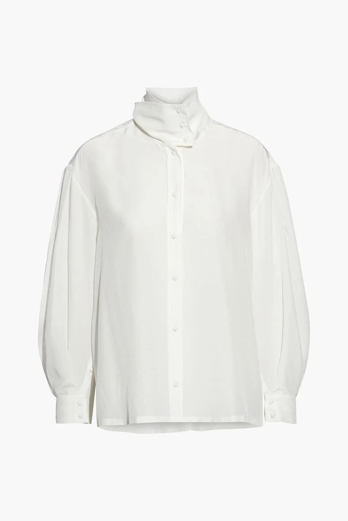 商品IRO|Malaca silk crepe de chine turtleneck blouse,价格¥1209,第3张图片详细描述