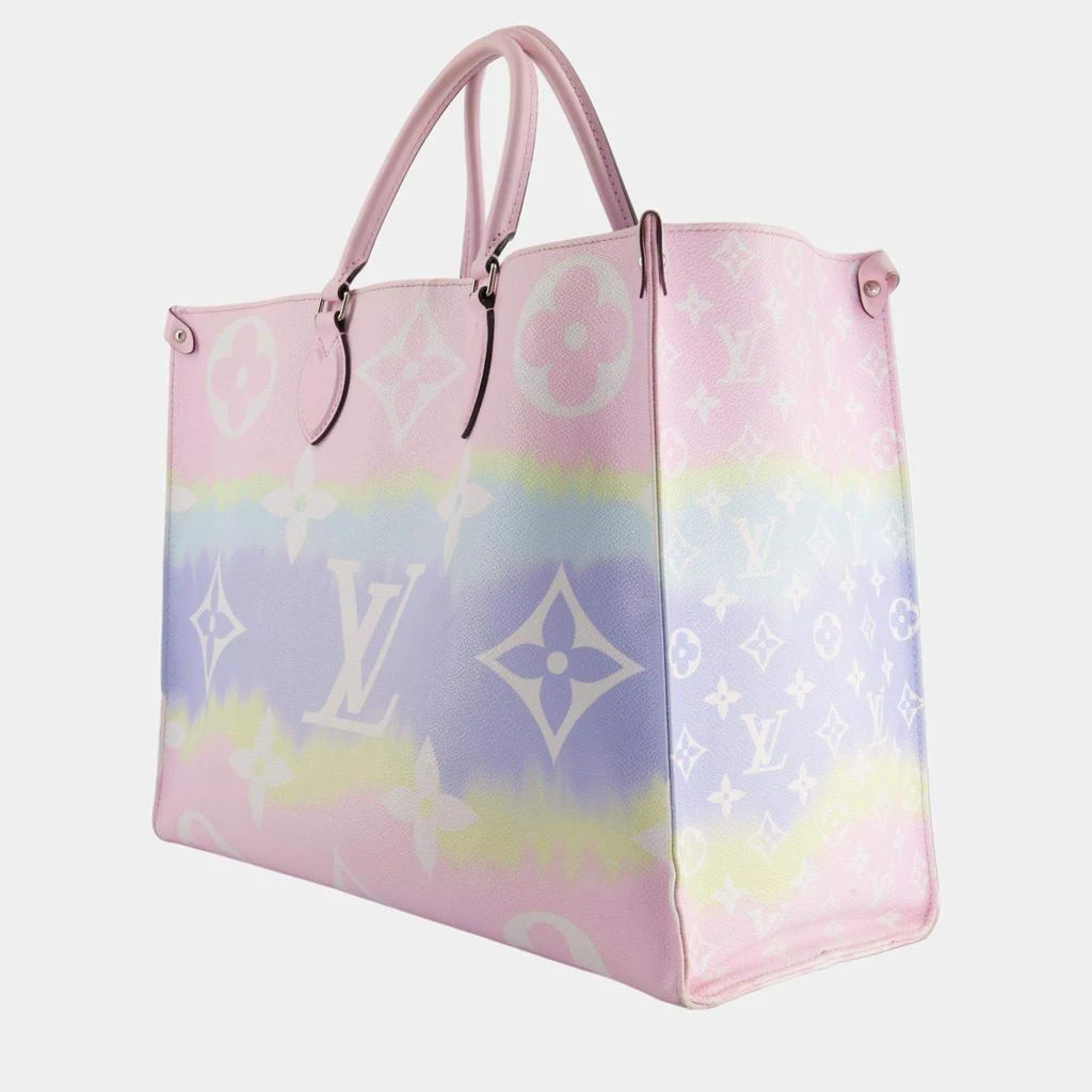 商品[二手商品] Louis Vuitton|Louis Vuitton Onthego 2020 "Saint Tropez" Escale Pastel Tote Bag,价格¥20918,第4张图片详细描述