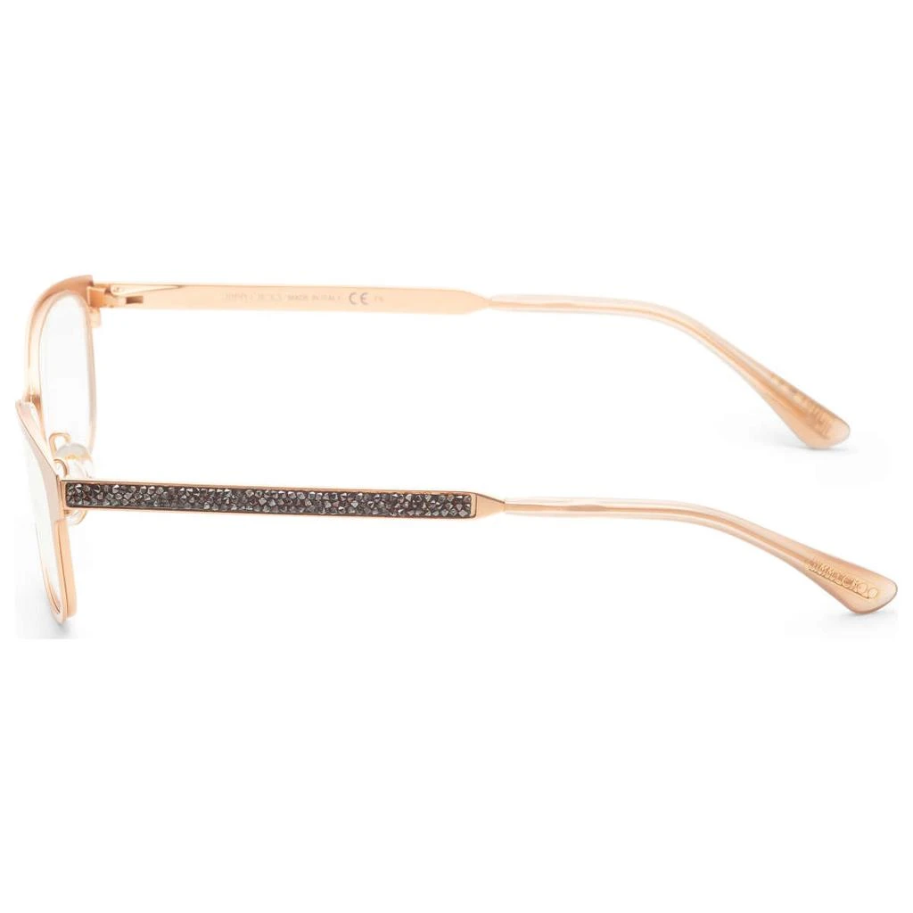 商品Jimmy Choo|Jimmy Choo Women's Gold Rectangular Opticals,价格¥596,第2张图片详细描述