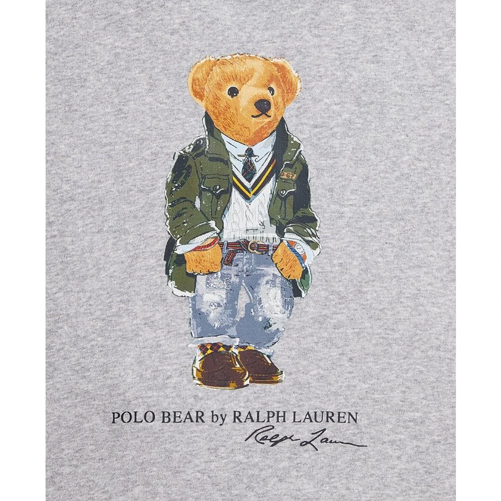 商品Ralph Lauren|Big Boys Polo Bear Color-Blocked Fleece Hoodie,价格¥342,第3张图片详细描述