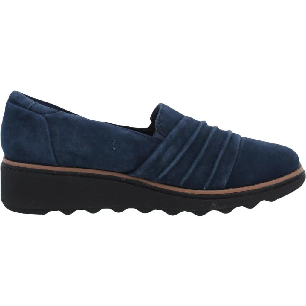 商品Clarks|Clarks Womens Sharon Villa Suede Slip On Loafers,价格¥122,第3张图片详细描述