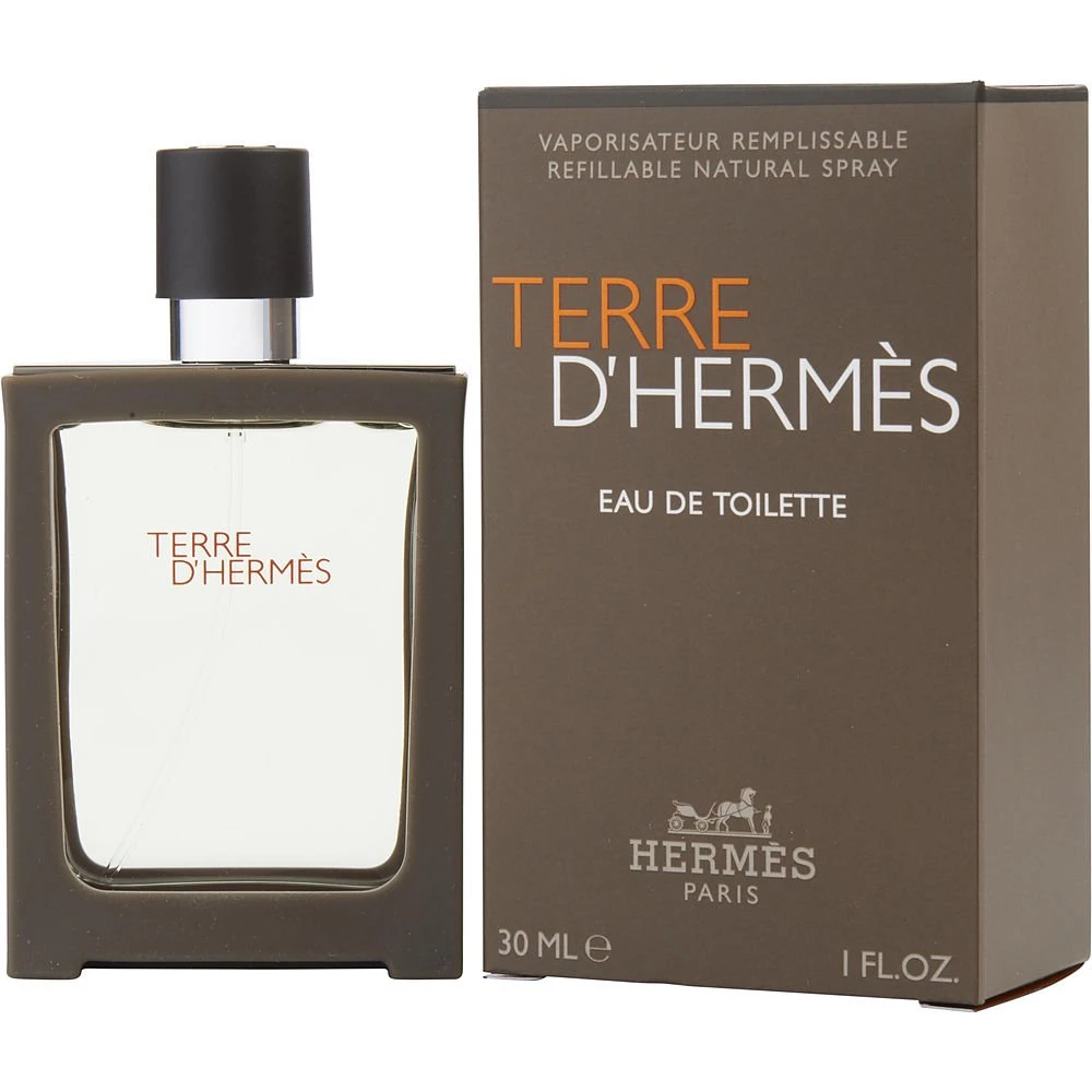 商品Hermes|HERMES 爱马仕 大地男士淡香水 EDT 30ml可补充装,价格¥304,第1张图片