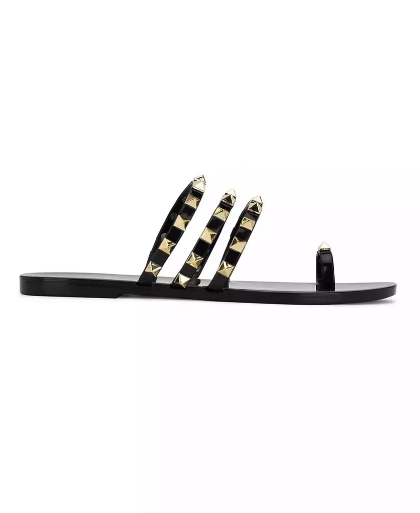 商品Nine West|Women's Cartee Jelly Studded Strappy Sandals,价格¥219,第2张图片详细描述