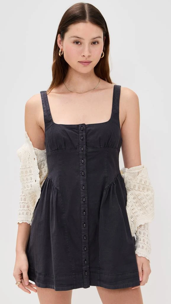 商品Free People|Astrid Oxford Mini Dress,价格¥569,第1张图片