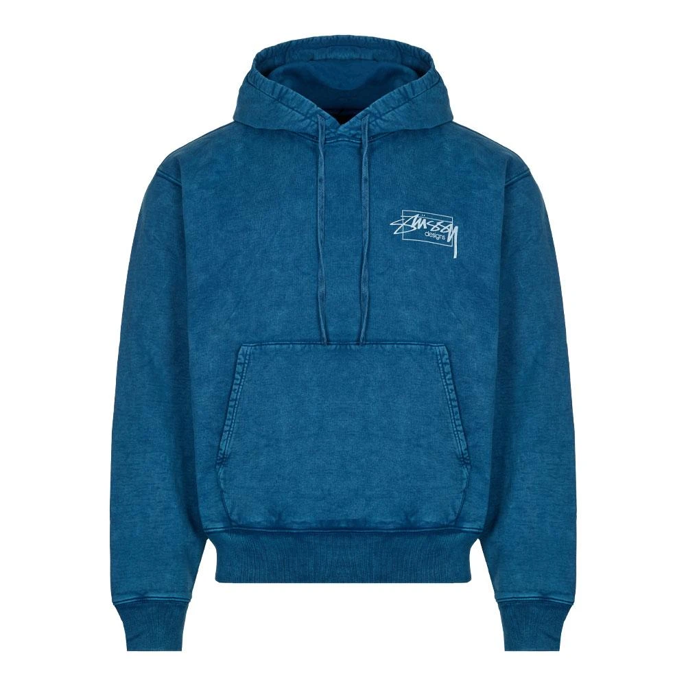 商品STUSSY|Stussy Dyed Designs Hoodie - Blue,价格¥955,第1张图片