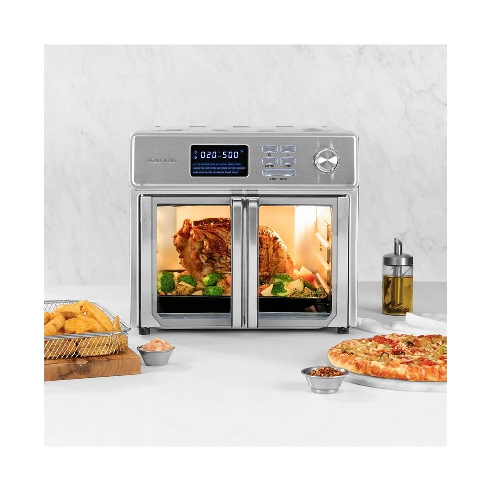 商品Kalorik|26 Quart Digital Maxx Air Fryer Oven, Stainless Steel,价格¥1745,第2张图片详细描述