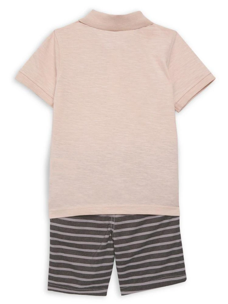 商品Calvin Klein|Little Boy's 2-Piece Polo &amp; Shorts Set,价格¥109,第3张图片详细描述