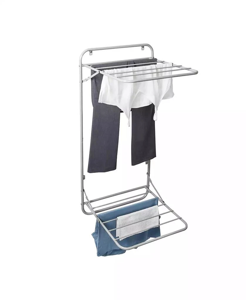 商品Honey Can Do|Over The Door Two Tier Retractable Drying Rack For Clothing,价格¥481,第2张图片详细描述