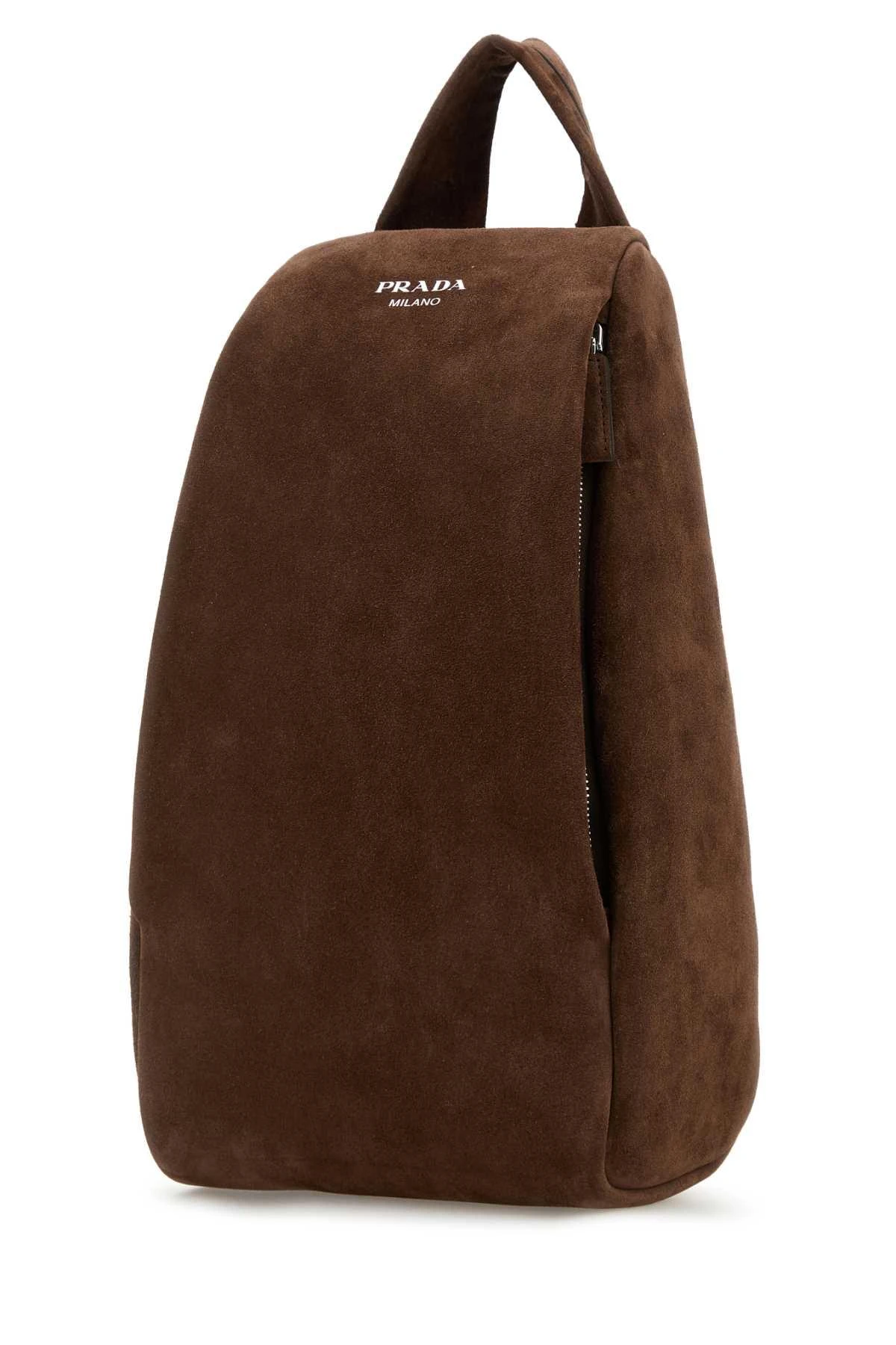 商品Prada|Prada 男士双肩包 2VZ1142C4SF0201 棕色,价格¥22740,第1张图片