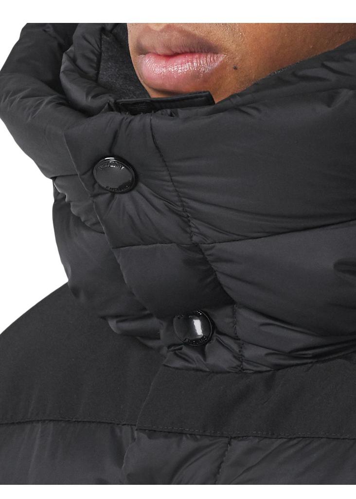 Logo applique nylon puffer coat商品第2张图片规格展示