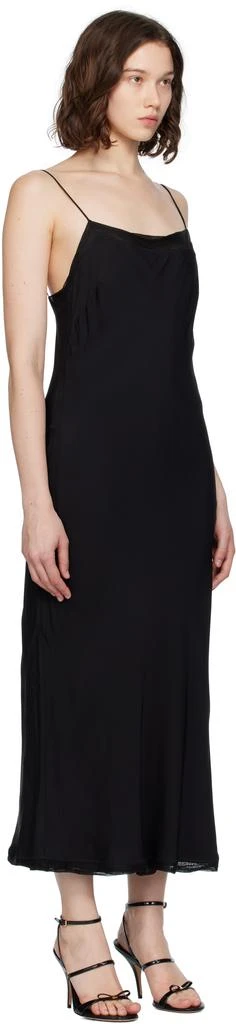 商品Totême|Black Satin Slip Midi Dress,价格¥8331,第2张图片详细描述