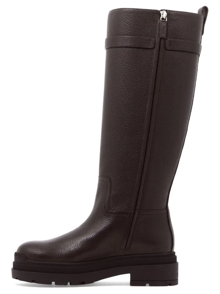 商品Salvatore Ferragamo|Salvatore Ferragamo Vara Chain Knee High Boots,价格¥11775,第2张图片详细描述