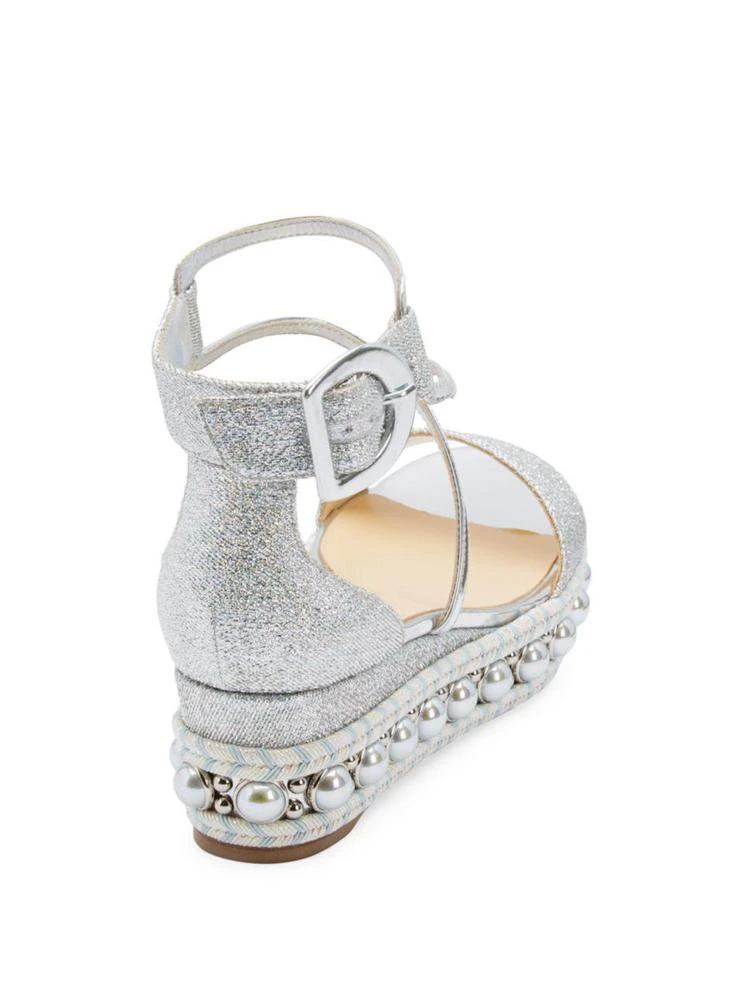 商品Christian Louboutin|Chocazeppa Wedge Sandals,价格¥5609,第2张图片详细描述