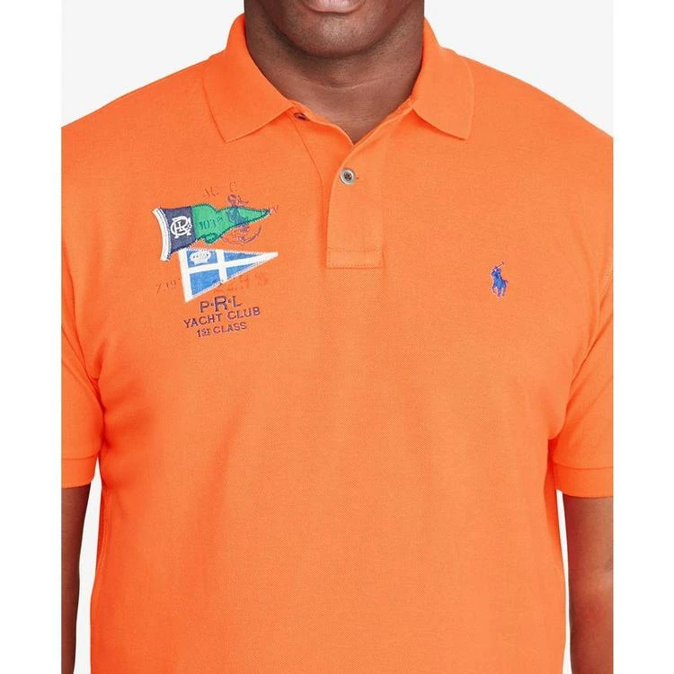 商品Ralph Lauren|Men's Big & Tall Classic-Fit Cotton Polo,价格¥376,第4张图片详细描述