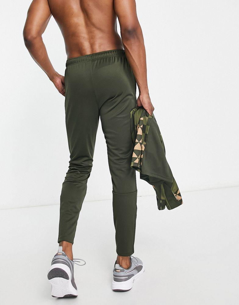 商品Puma|Puma Football Park joggers in dark khaki,价格¥321,第4张图片详细描述