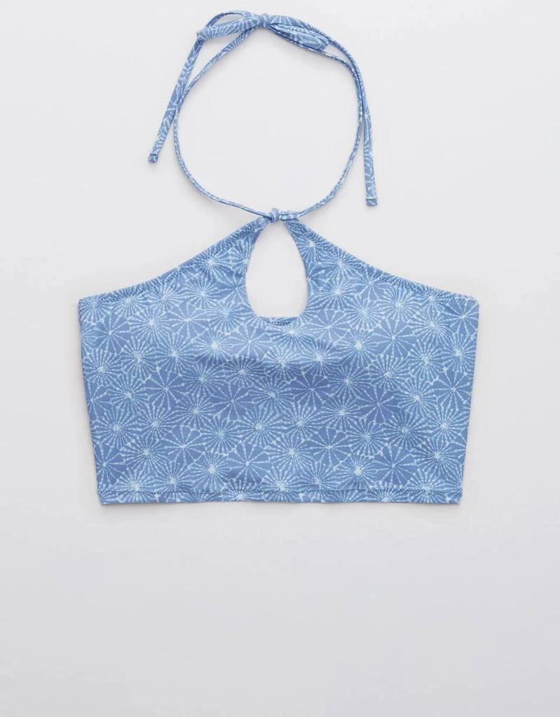 商品Aerie|Aerie Longline Halter Bikini Top,价格¥120,第3张图片详细描述
