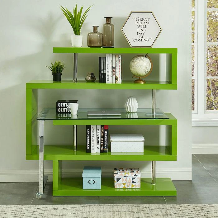 商品Sparrow & Wren|Durham Green Bookcase Desk,价格¥3694,第2张图片详细描述