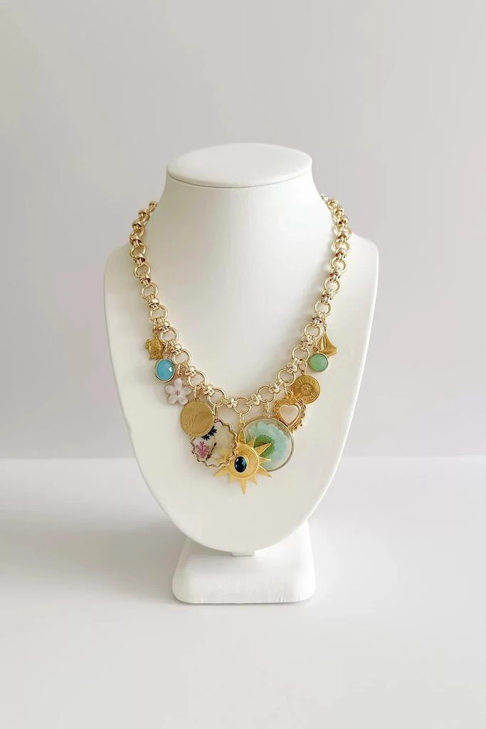 商品Shop Charming Tea|Shop Charming Tea Unique Celestial Charm Necklace,价格¥725,第3张图片详细描述