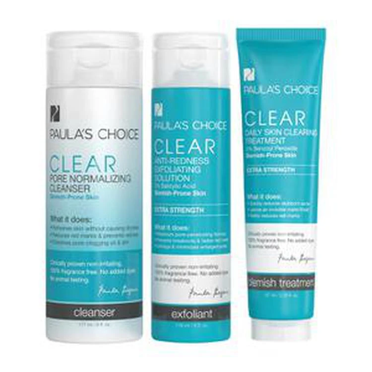 商品Paula's Choice|Paula's Choice Clear Extra Strength System Kit,价格¥388,第1张图片