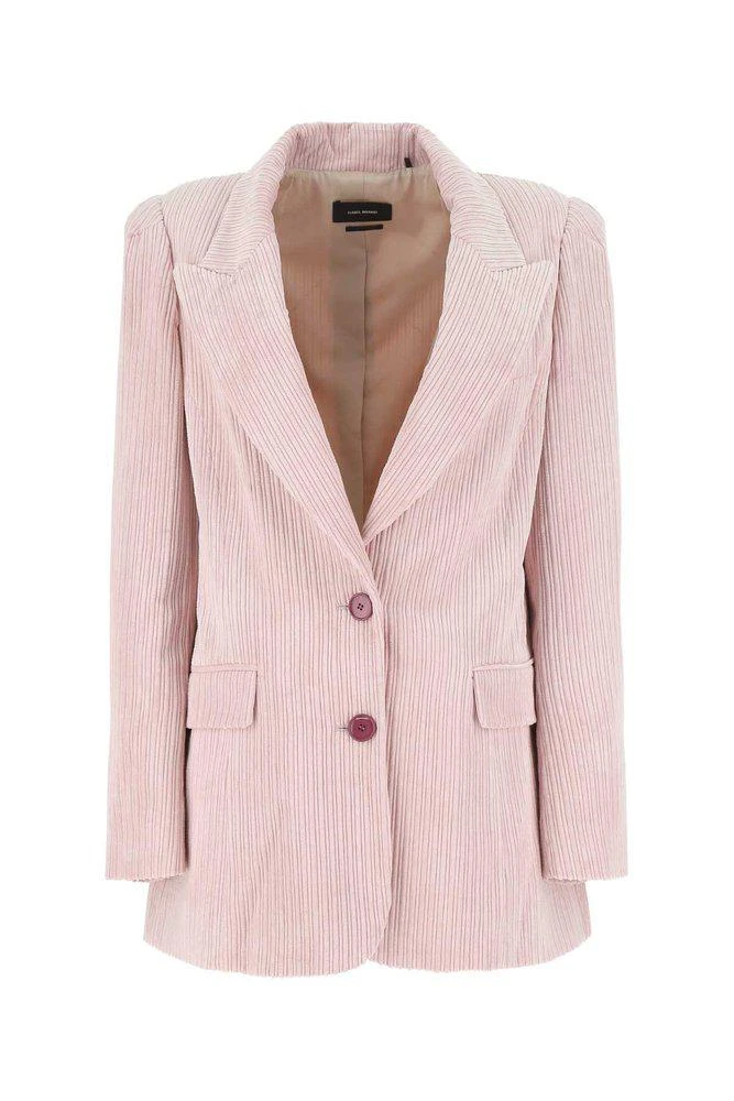 商品Isabel Marant|Isabel Marant Malyake Corduroy Single-Breasted Blazer,价格¥3323,第1张图片