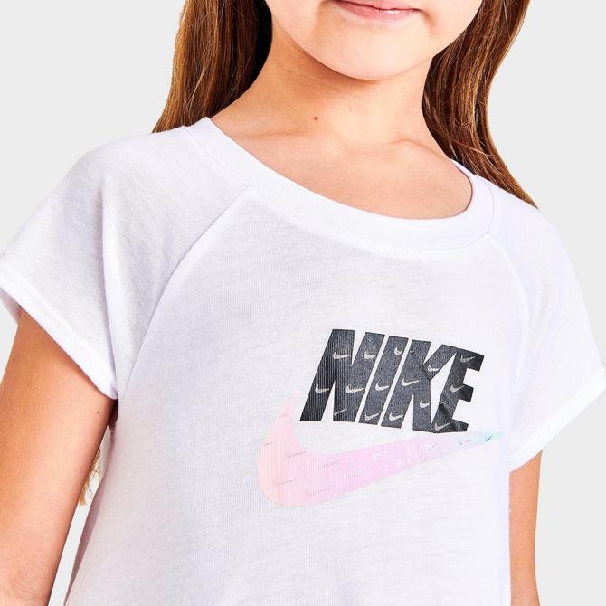 Girls' Little Kids' Nike Swoosh Tunic and Leggings Set商品第5张图片规格展示