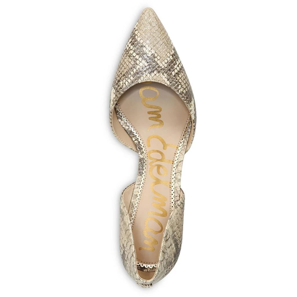 商品Sam Edelman|Sam Edelman Womens Jaina Leather Stiletto D'Orsay Heels,价格¥274,第3张图片详细描述