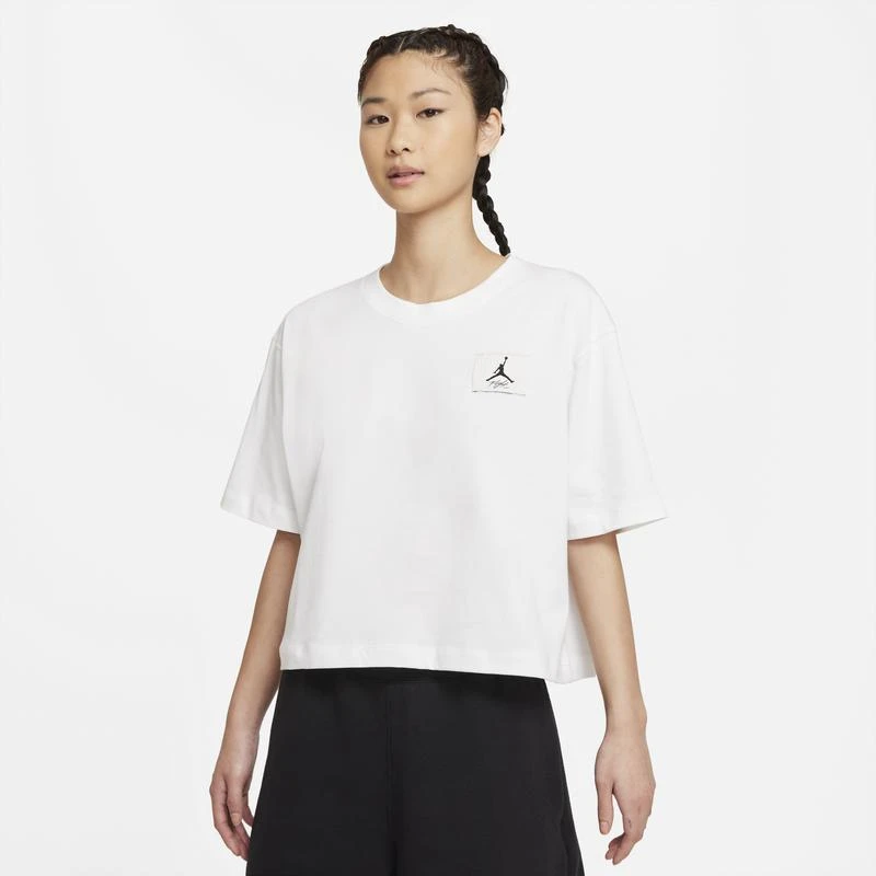 商品Jordan|Jordan Plus Essential Boxy T-Shirt - Women's,价格¥151,第1张图片