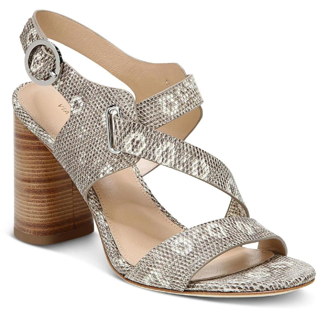 商品Via Spiga|Via Spiga Womens Hyria Leather Ankle Strap Heel Sandals,价格¥323,第1张图片