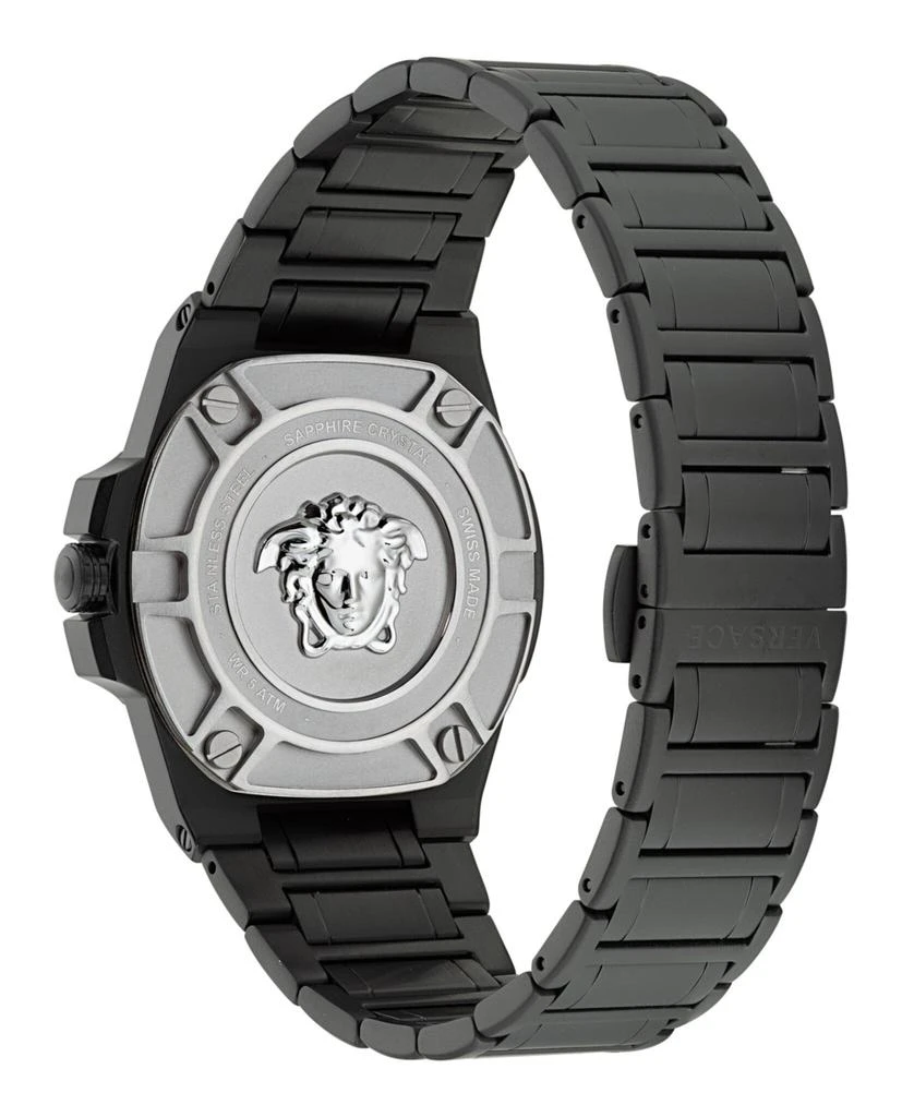 商品Versace|Greca Reaction Bracelet Watch,价格¥8186,第3张图片详细描述