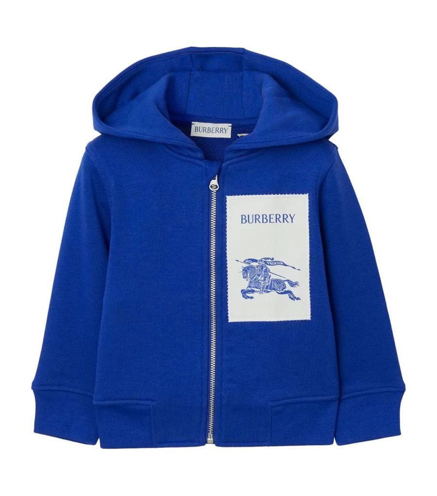 商品Burberry|Cotton EKD Hoodie (6-24 Months),价格¥2583,第1张图片