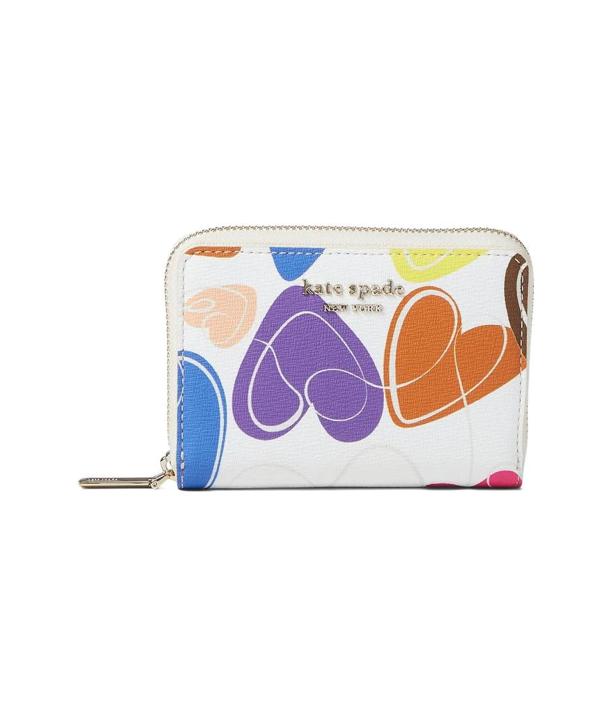 商品Kate Spade|Pride Hearts Printed PVC Card Case,价格¥408,第1张图片