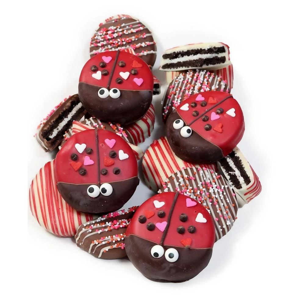 商品Chocolate Covered Company|Love Bug Belgian Chocolate Covered Oreo Cookies - 12 Pc,价格¥260,第1张图片