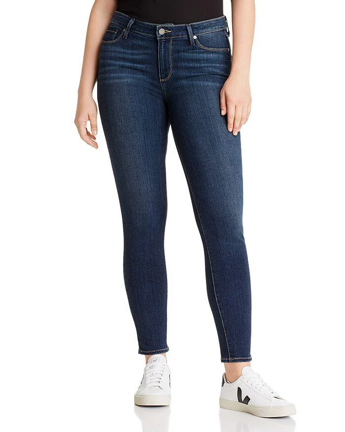 Transcend Verdugo Mid Rise Ankle Skinny Jeans in Nottingham 商品