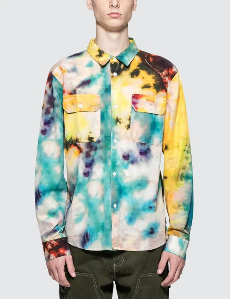 商品STUSSY|Tie Dye Work L/S Shirt,价格¥841,第1张图片