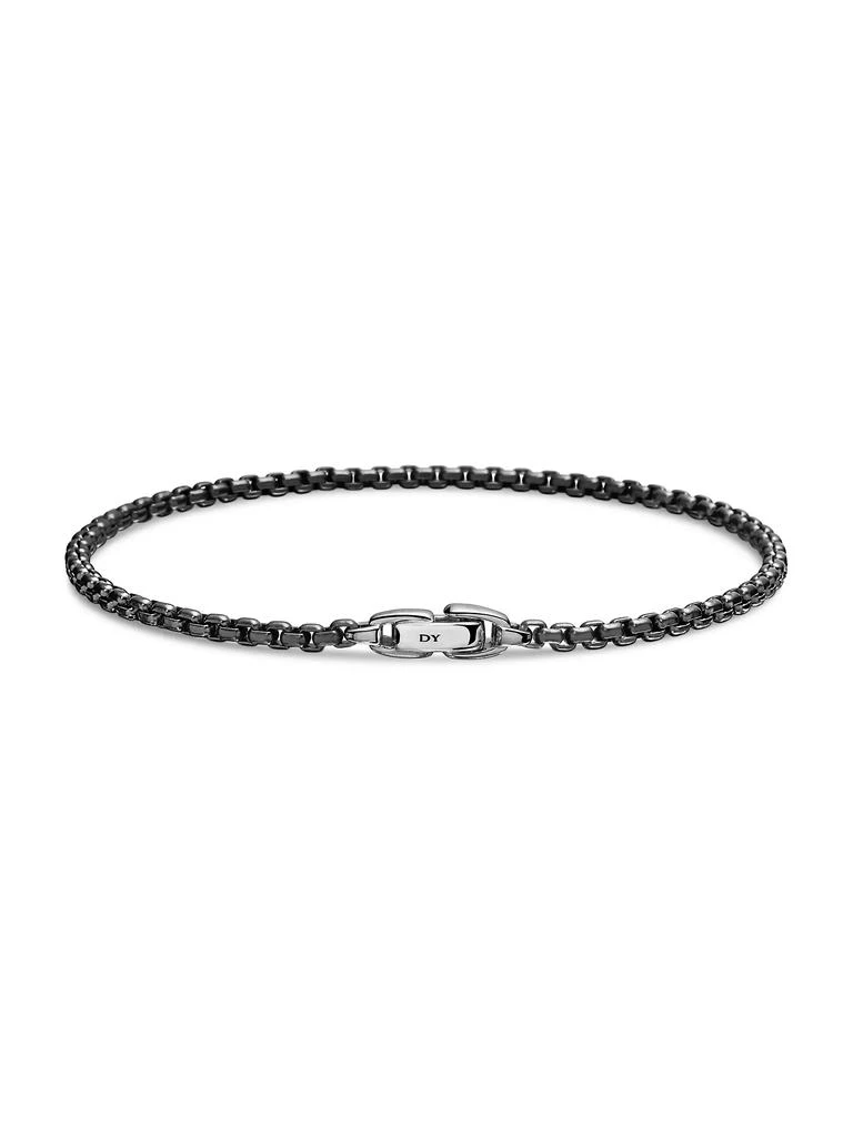 商品David Yurman|Box Chain Bracelet in Stainless Steel and Sterling Silver,价格¥1461,第4张图片详细描述