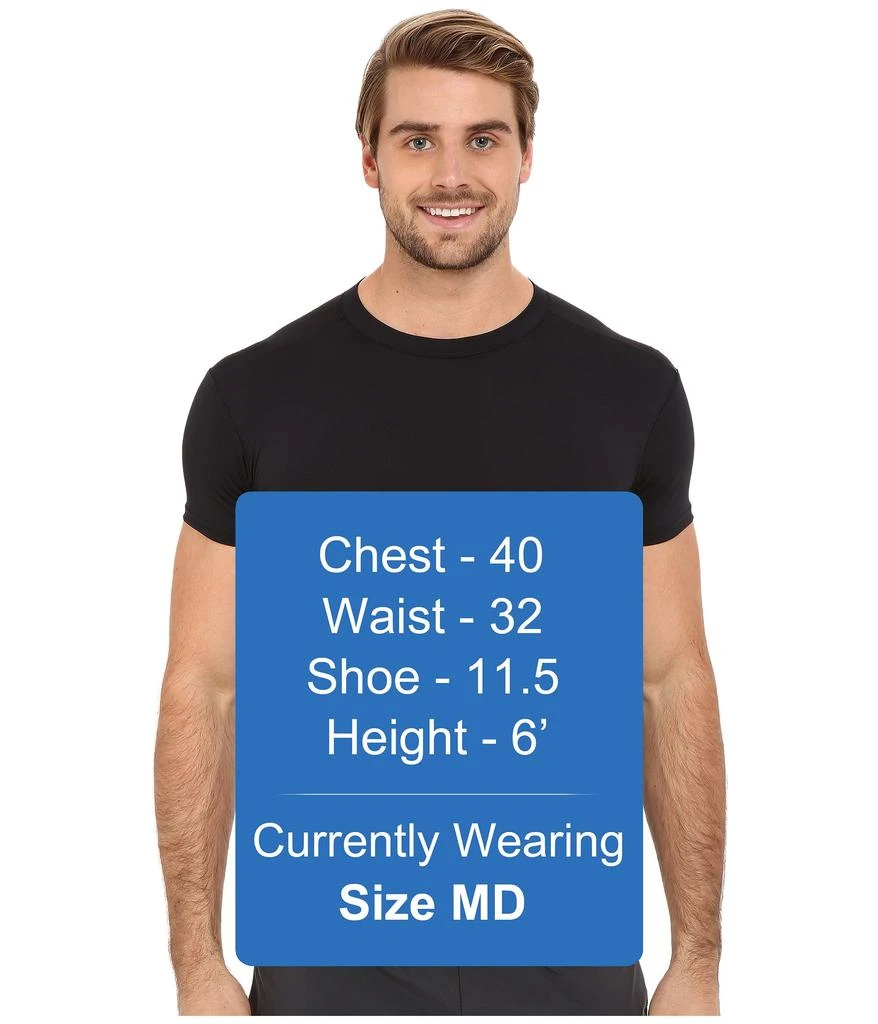 商品Under Armour|男子UA HeatGear®Armour 强力伸缩型短袖T恤,价格¥143-¥163,第5张图片详细描述
